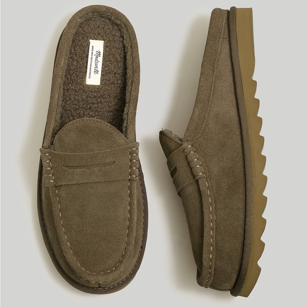 Madewell Suede Loafer Slippers